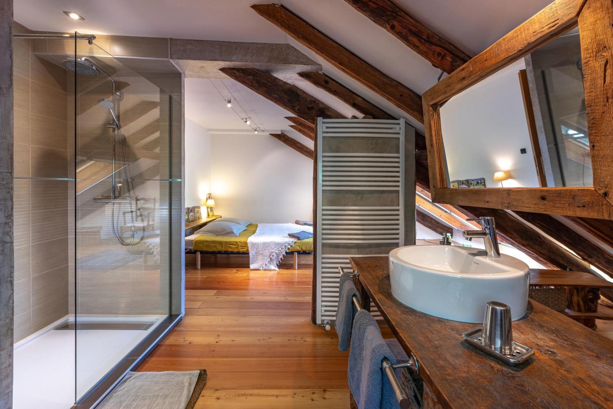 Bed and Breakfast La Ferme de Beauté Chateauroux-les-Alpes Exterior foto